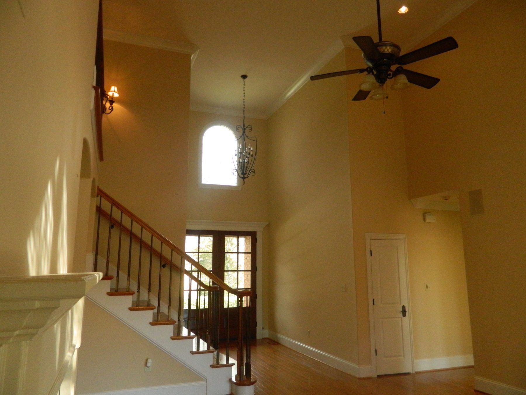 McLains vaulted room interior paint services