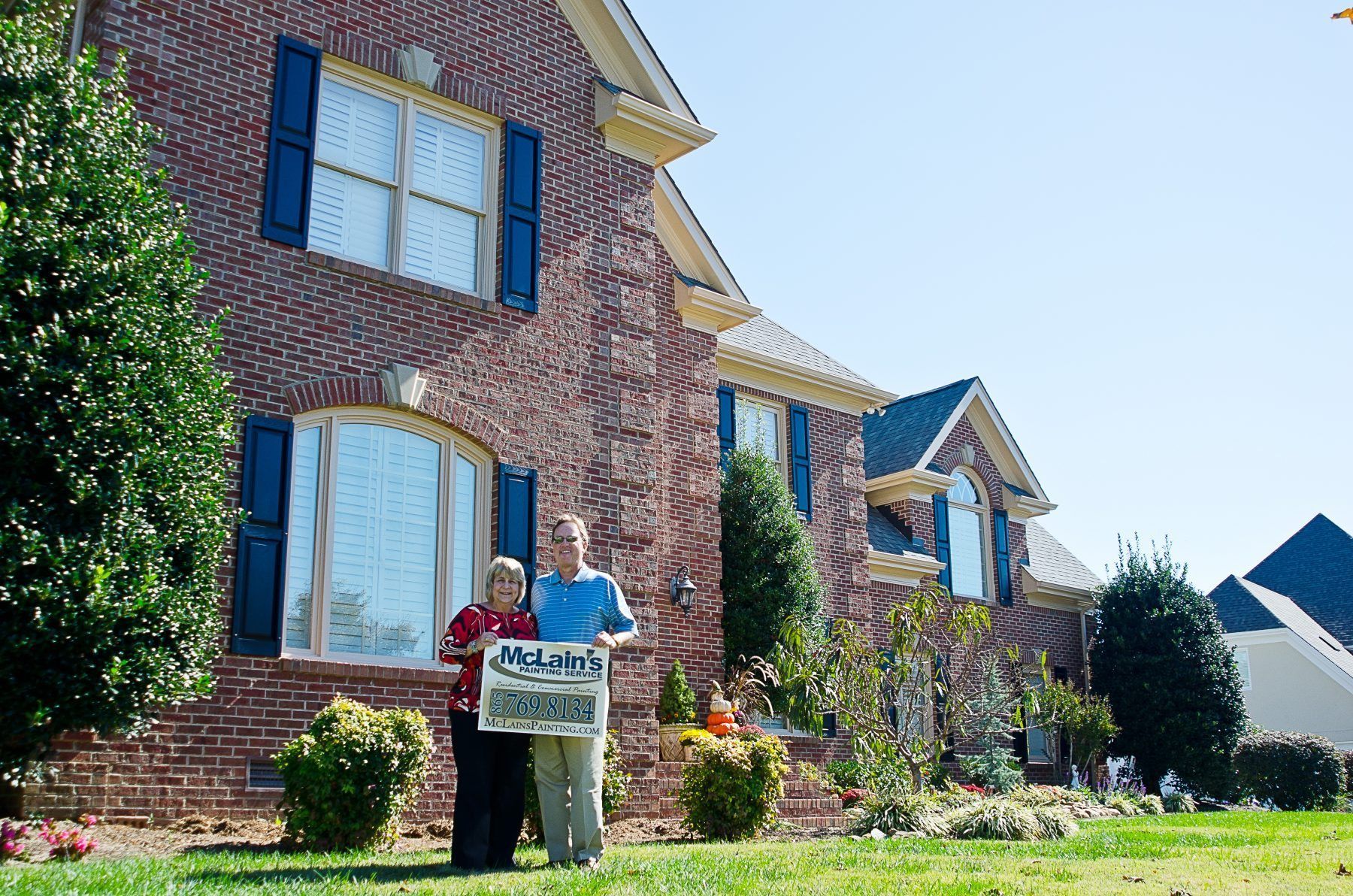 McLains home exterior painting services
