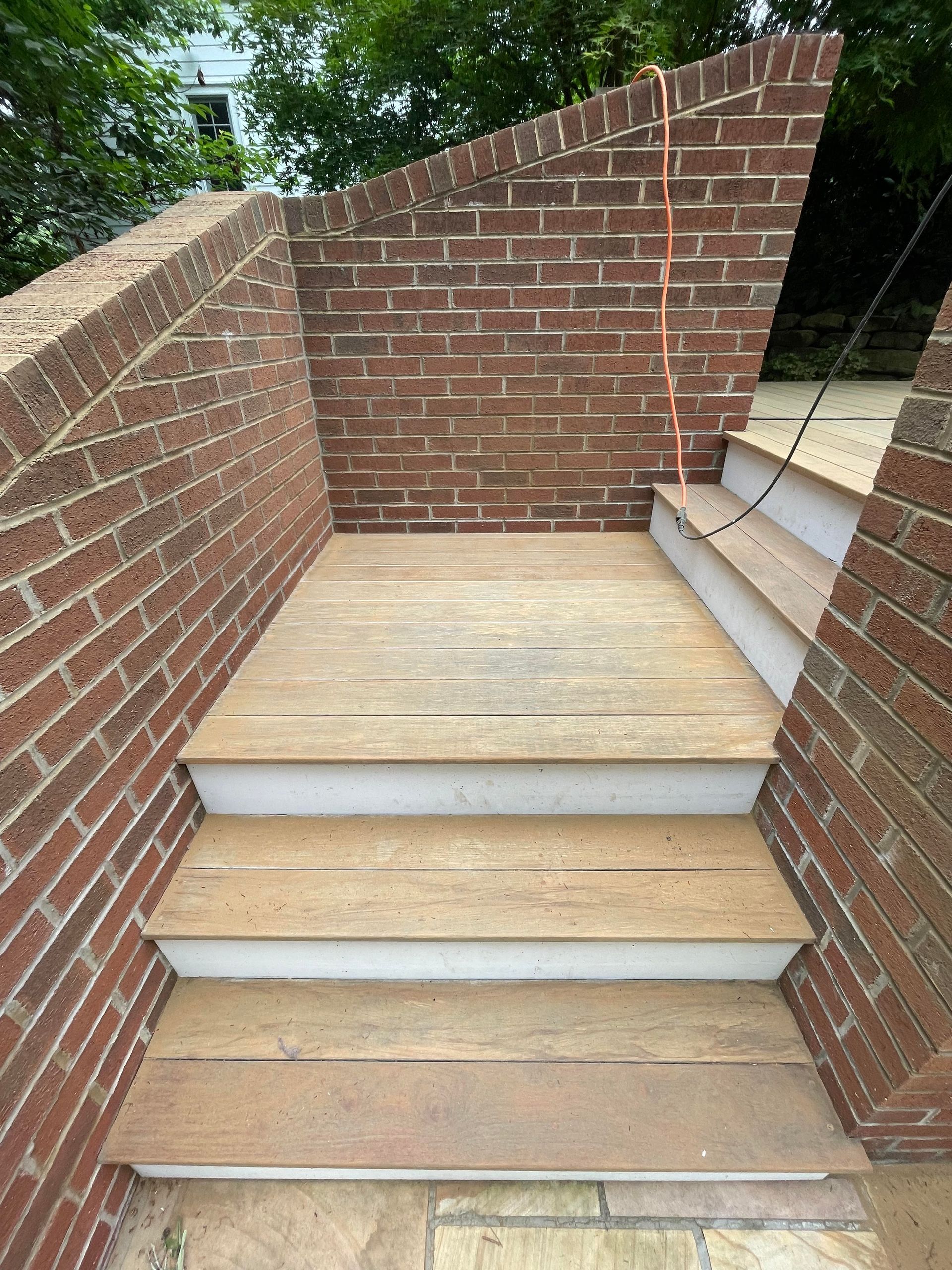 Ipe early sanding and prep