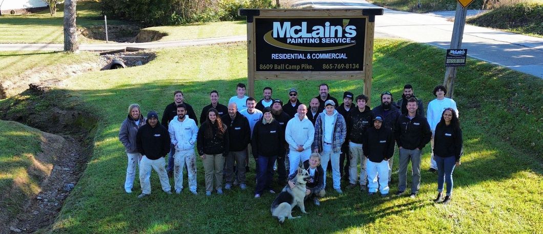 McLains Painting Service team photo