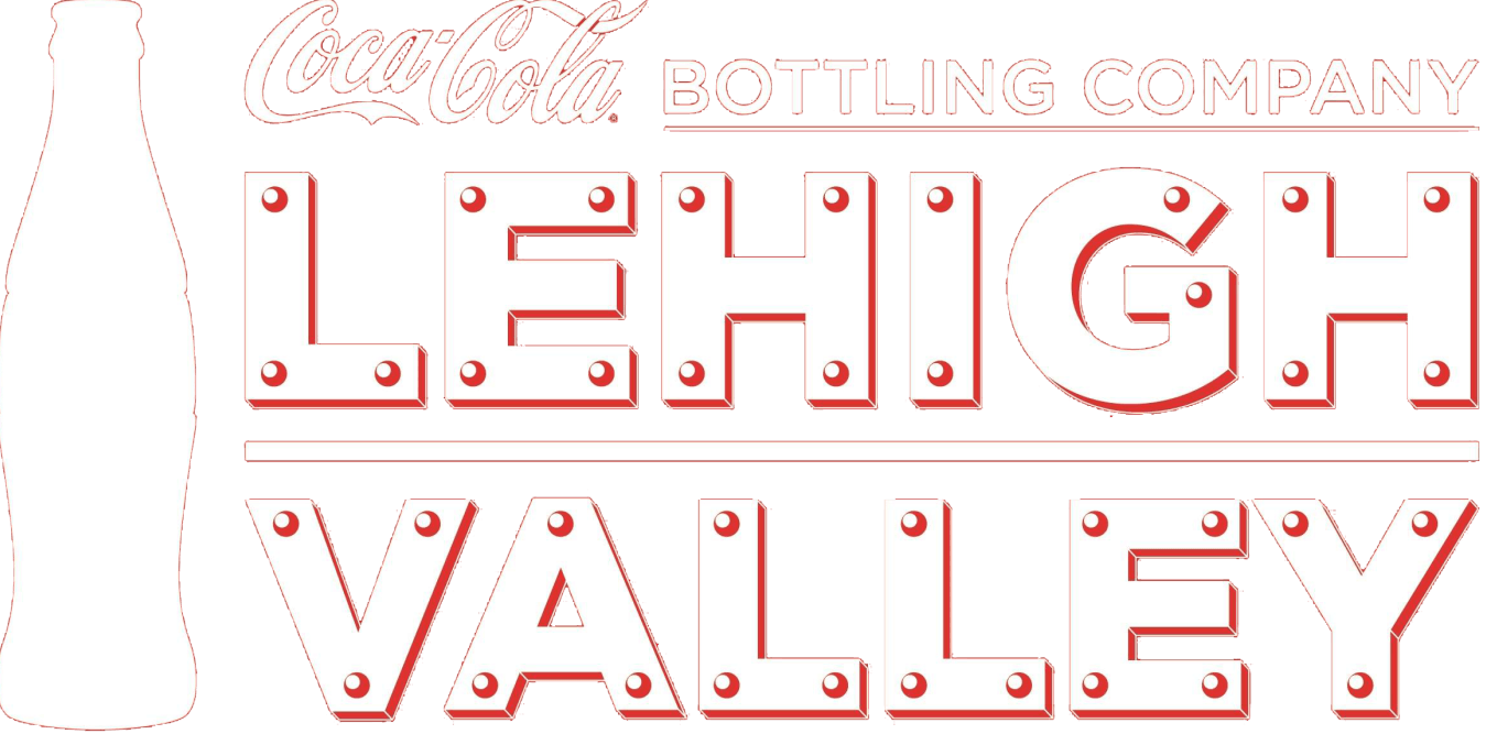 the logo for the coca cola bottler company is red and white .