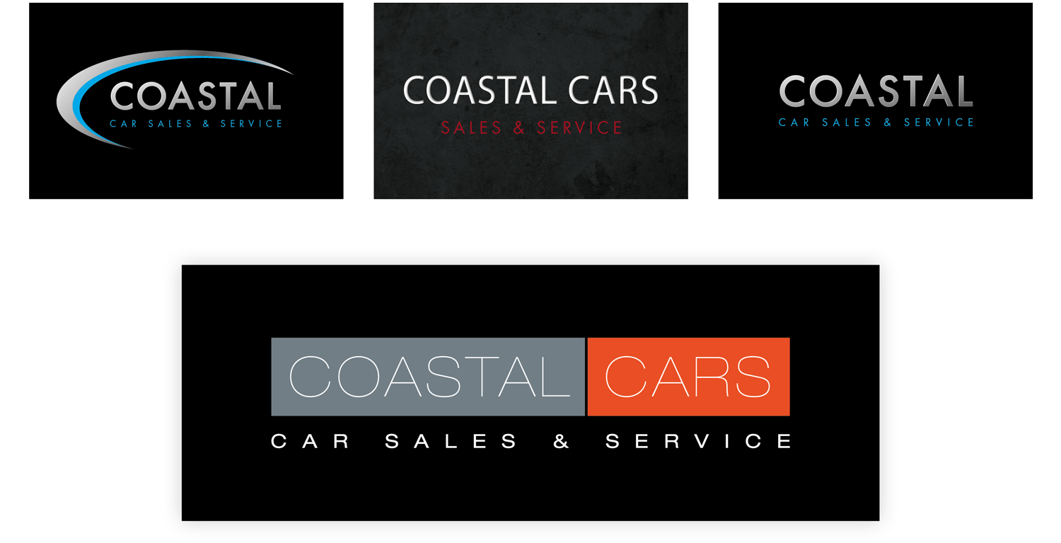 coastal cars logo rebrand