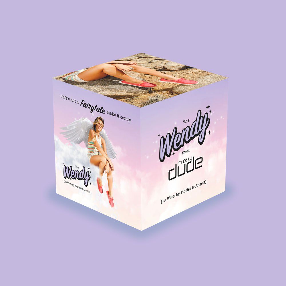 dude shoes pos cube design