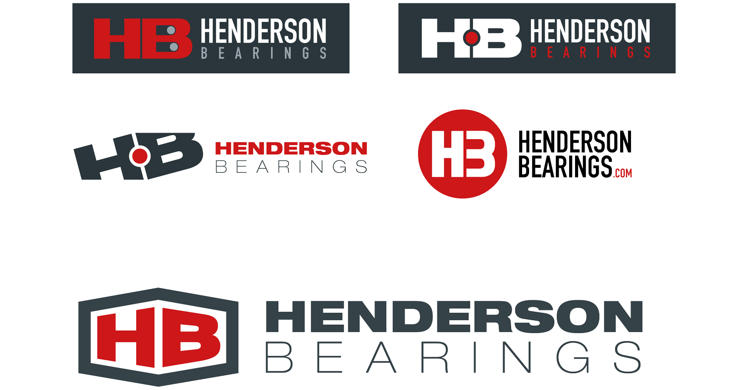 henderson bearings logo redesign