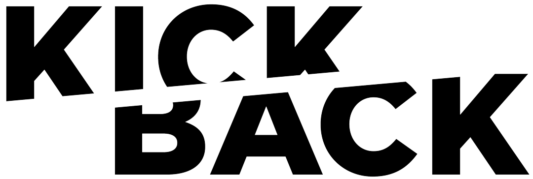 kickback logo design