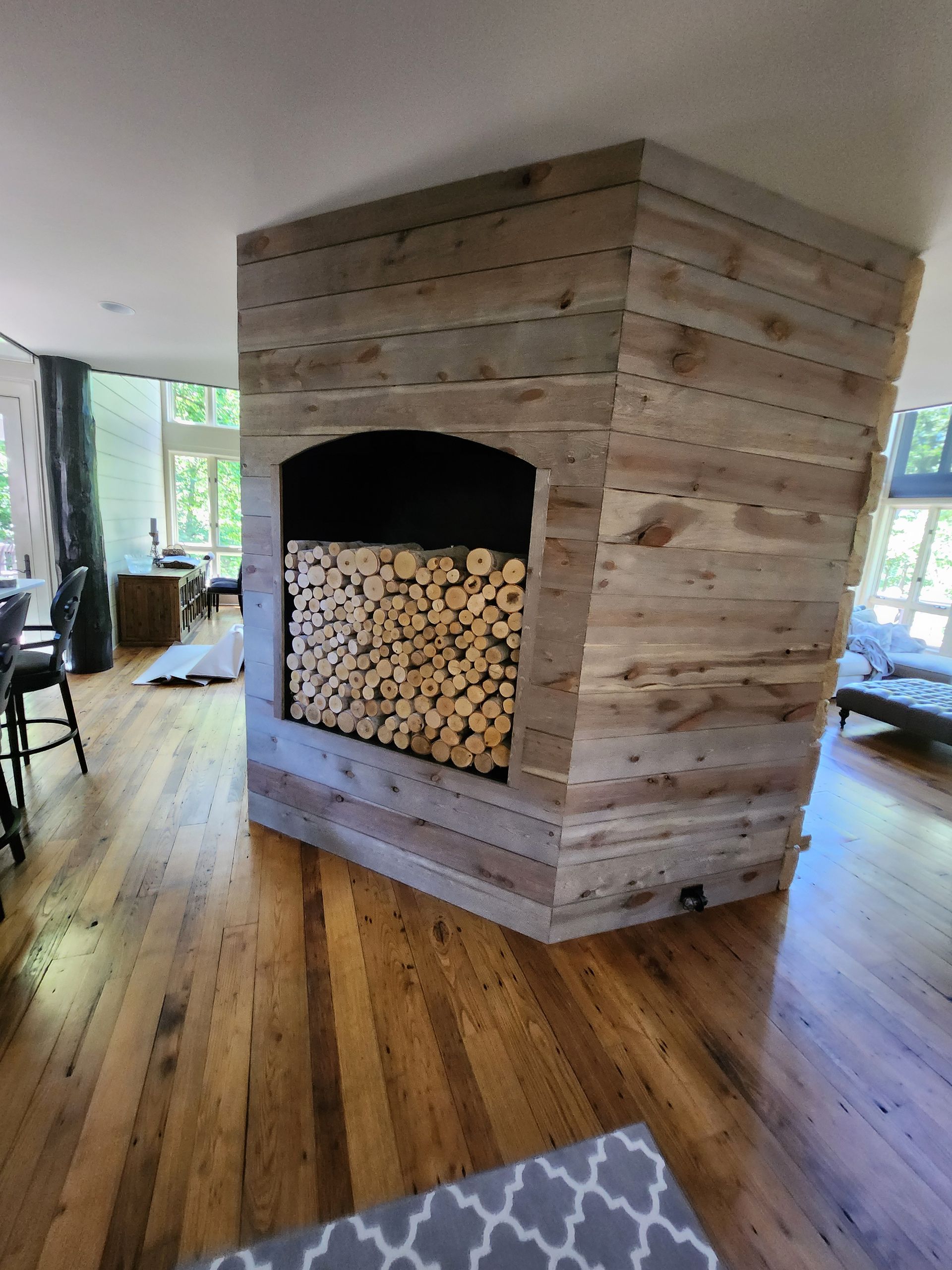 Remodeled Fireplace