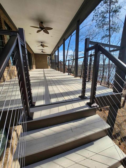 Wooden deck