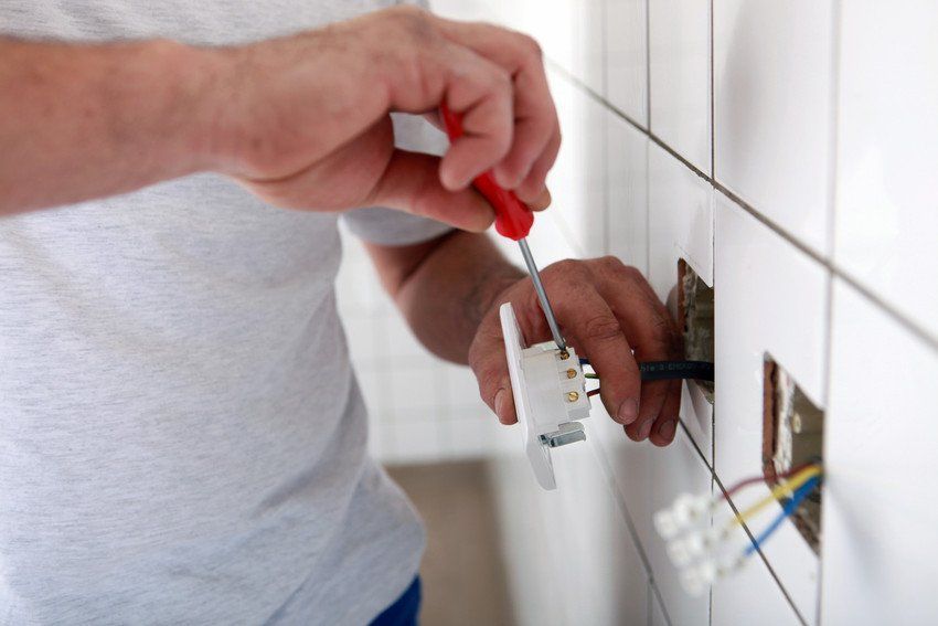 Our domestic electrical services include rewiring