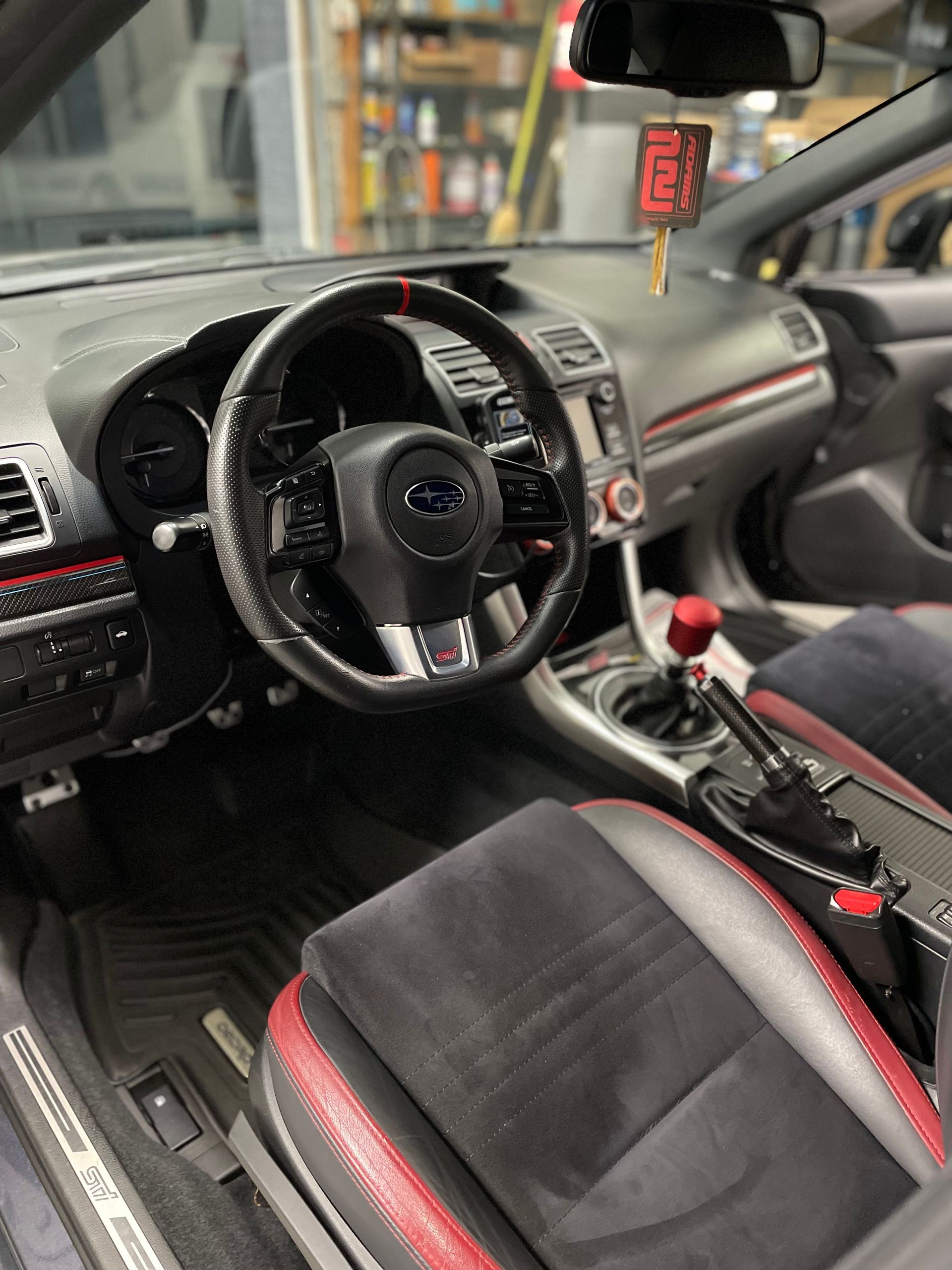 Subaru STI Interior Detail Package