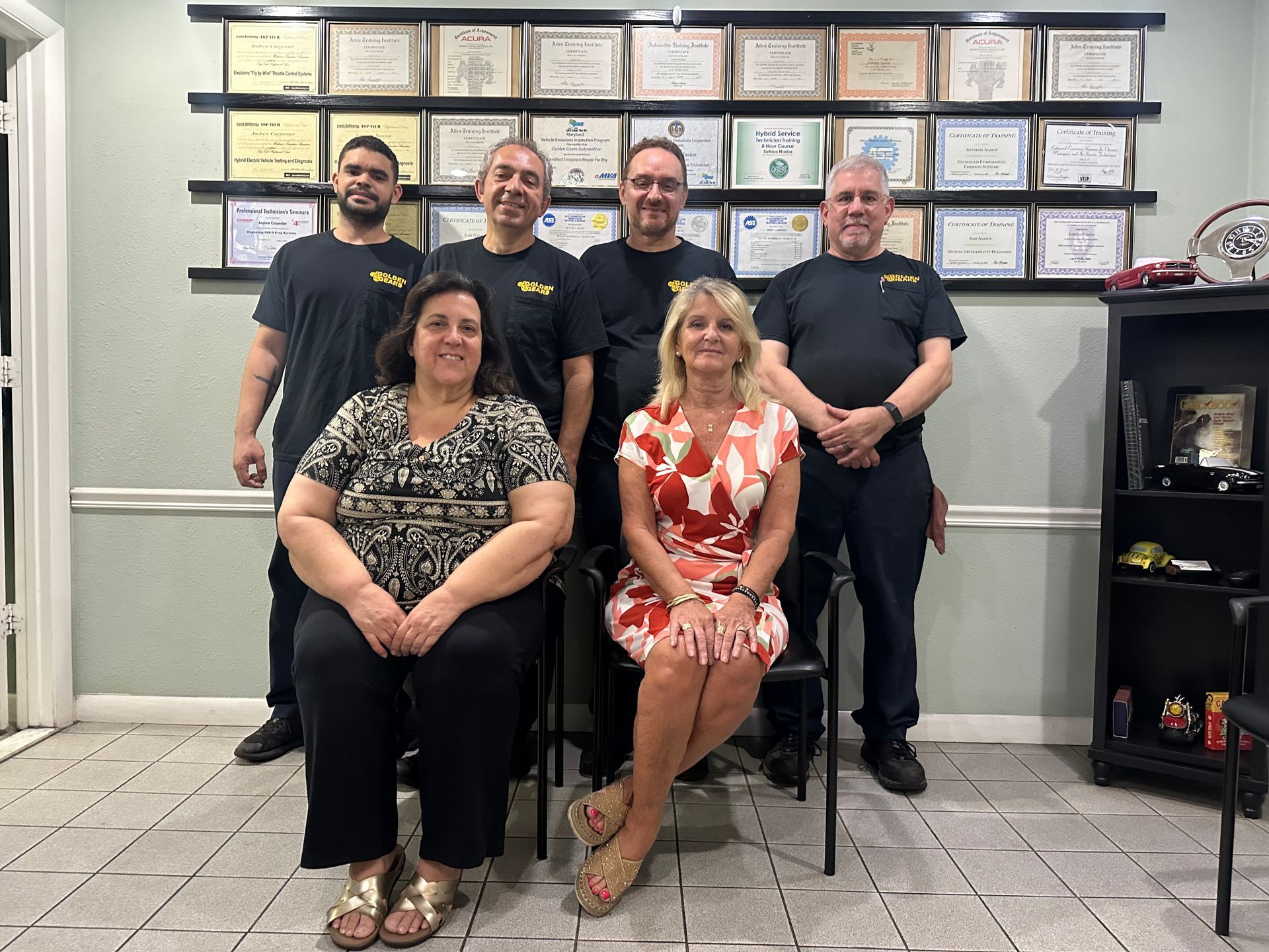 The Part of Our Team - Golden Gears Automotive Inc