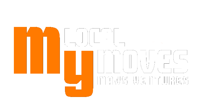 The logo for my moves is orange and white on a white background.