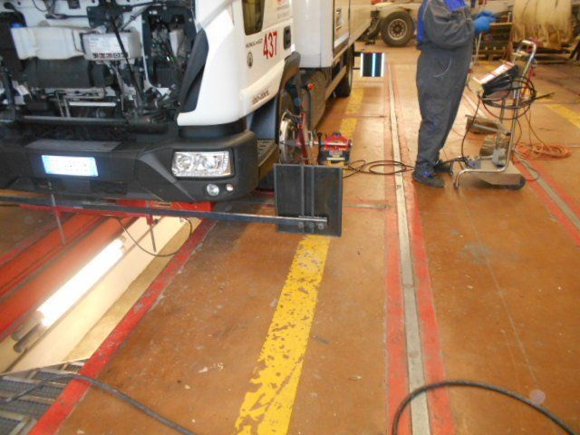  raddrizzatura e riparazione per le cabine