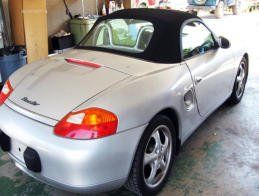 Silver Convertible Car — Snellville, GA — The Convertible Top Man