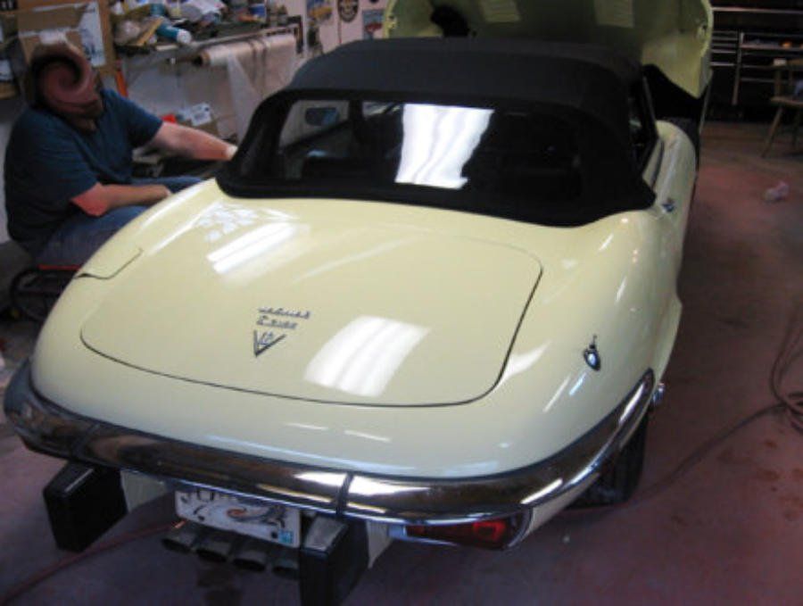 Vintage Convertible Car — Snellville, GA — The Convertible Top Man