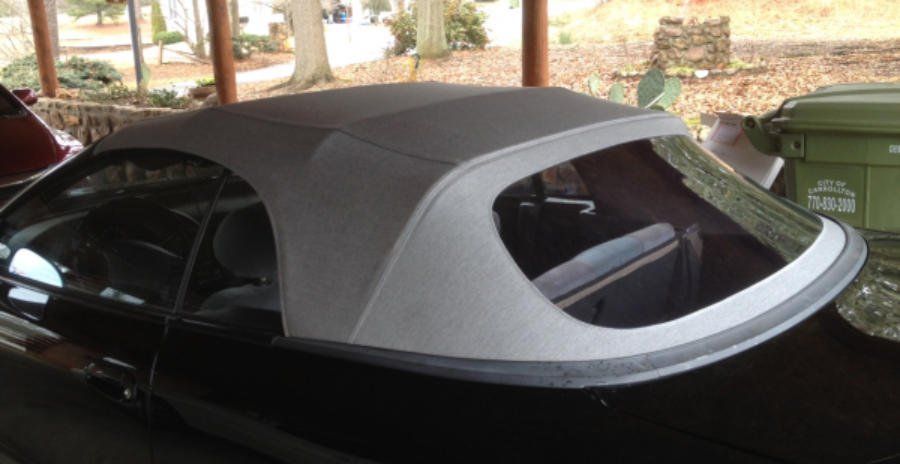 Black Convertible Top — Snellville, GA — The Convertible Top Man