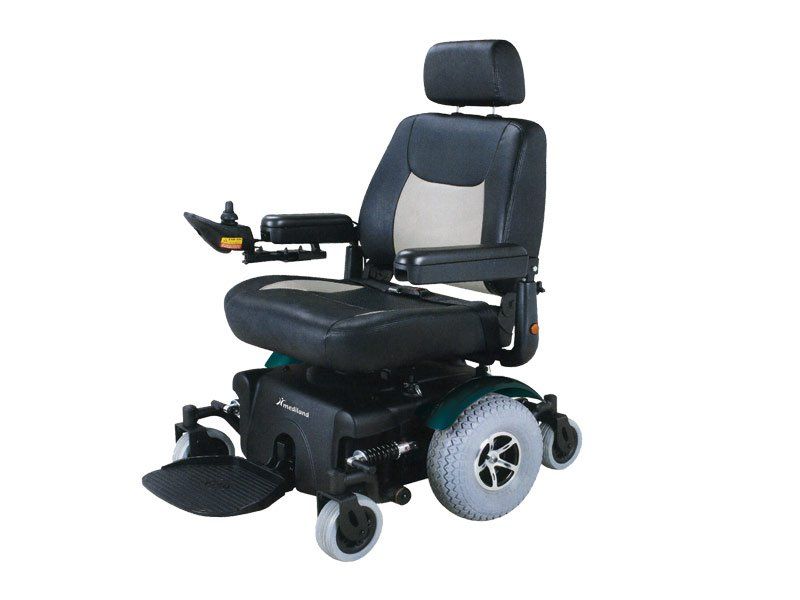 Sedia a rotelle elettrica