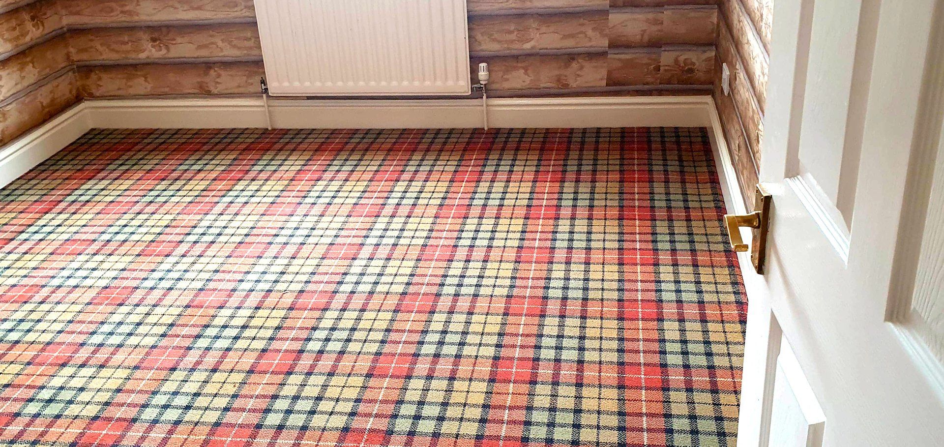 Tartan carpet