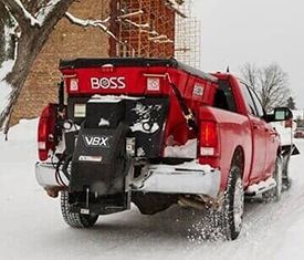Boxes and snow plows — Towing Services in Alma, MI