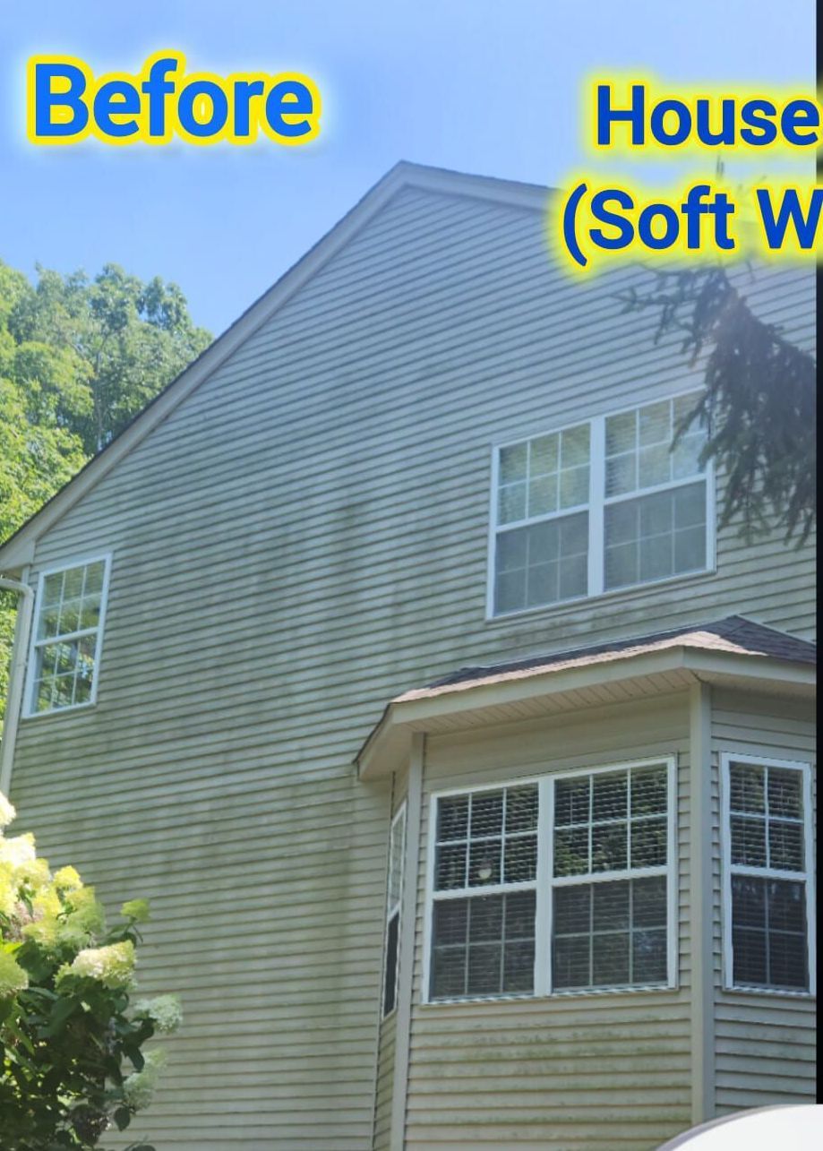 Pressure washing service