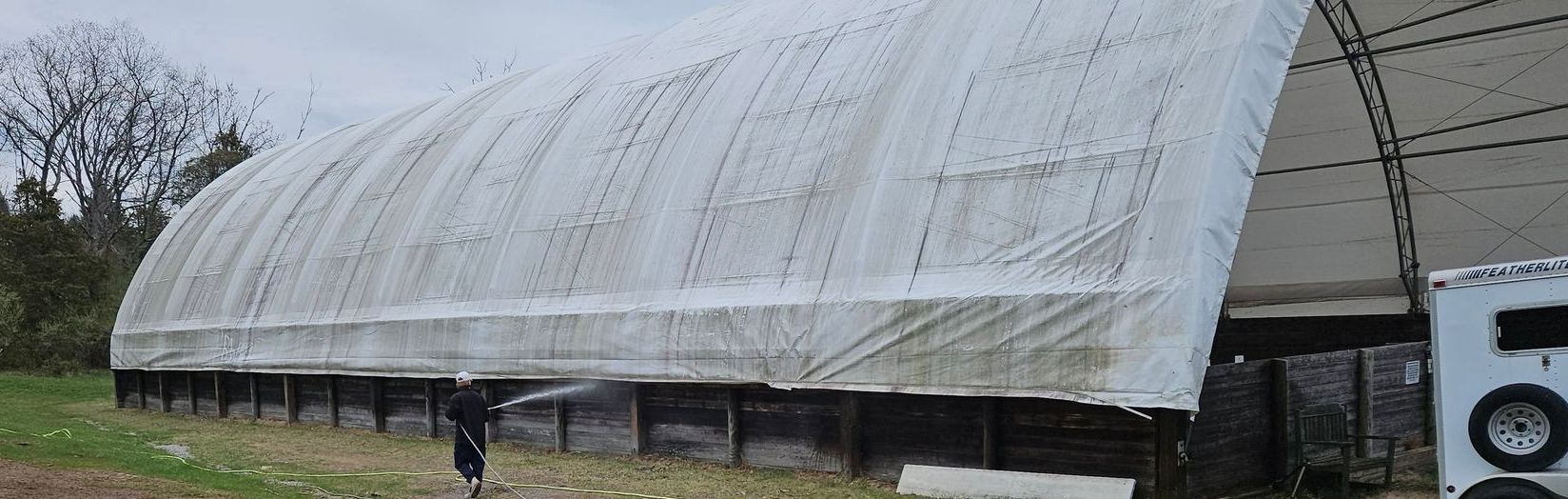 Pressure washing service