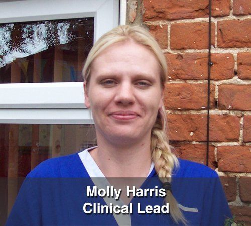 A picture of molly harris clinical lead