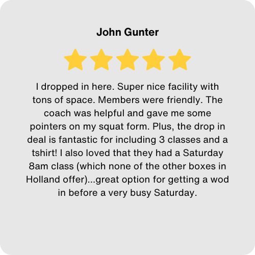 John gunter wrote a review of a super nice facility with tons of space