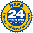 NAPA Warranty | Cetus Automotive Repair Centre