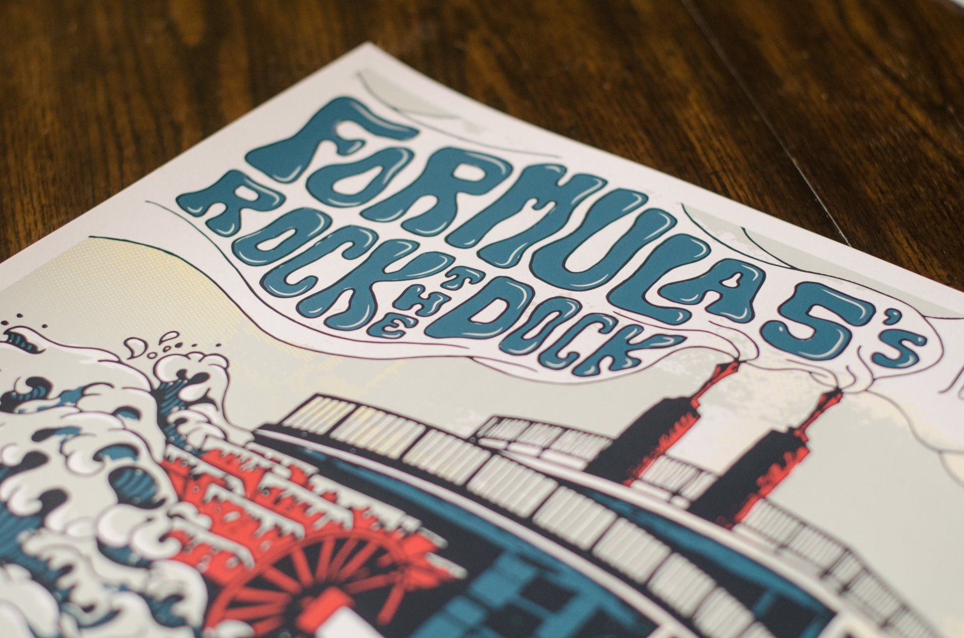 rock-the-dock-gig-poster-design