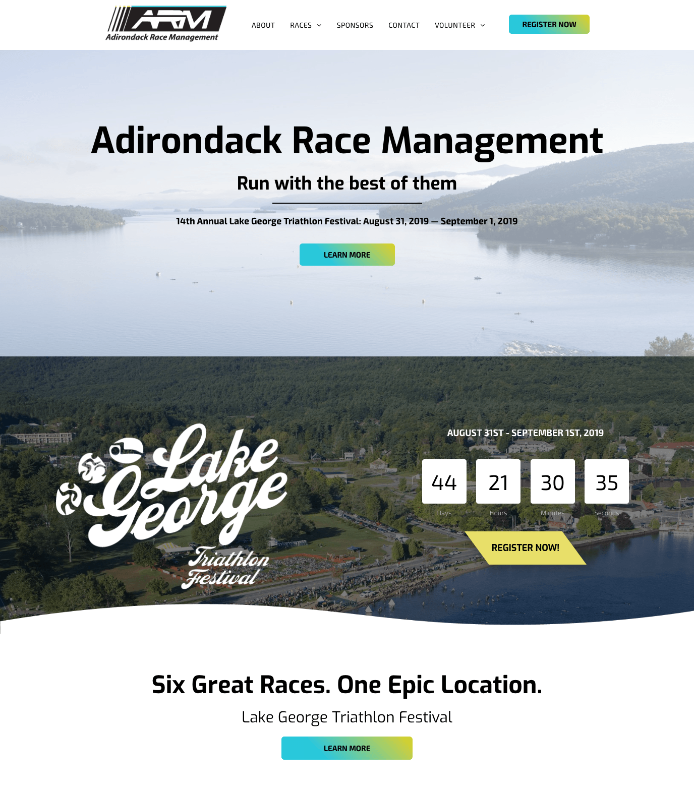 adirondack-race-management-website-design
