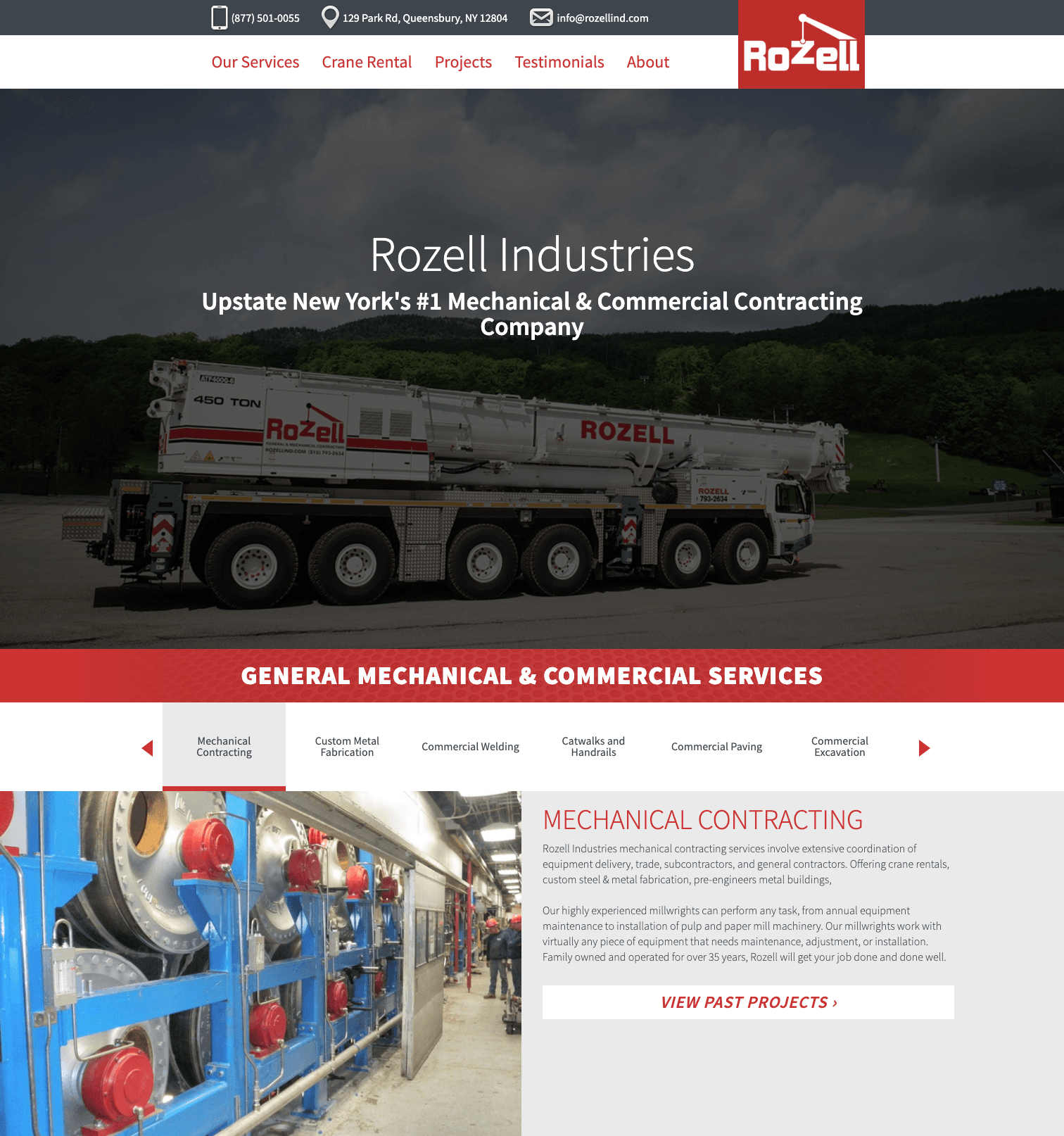 rozell-industries-website-design