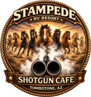 stampede rv resort logo