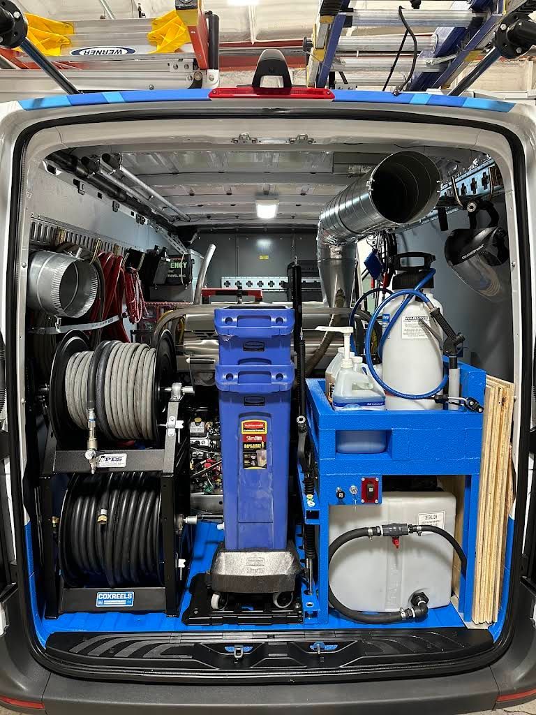 Commercial Kitchen Cleaning Equipment in Van