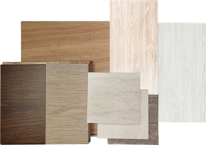 Samples of wood textures.