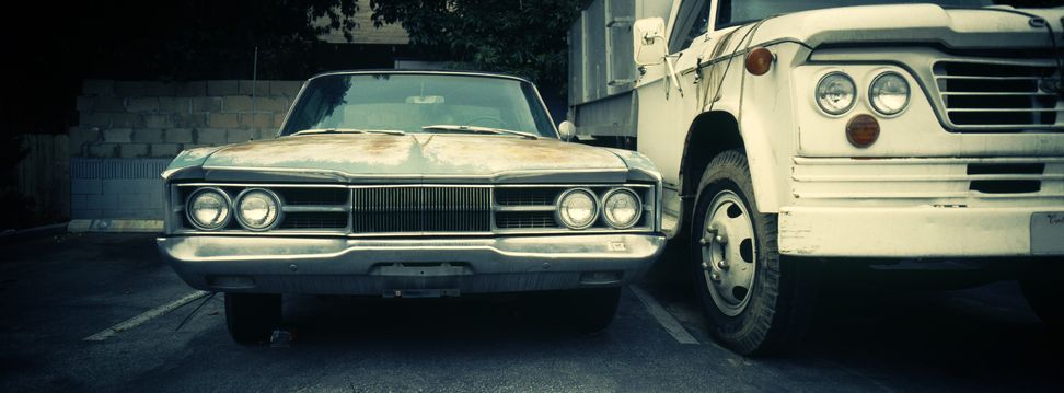 vintage car transport