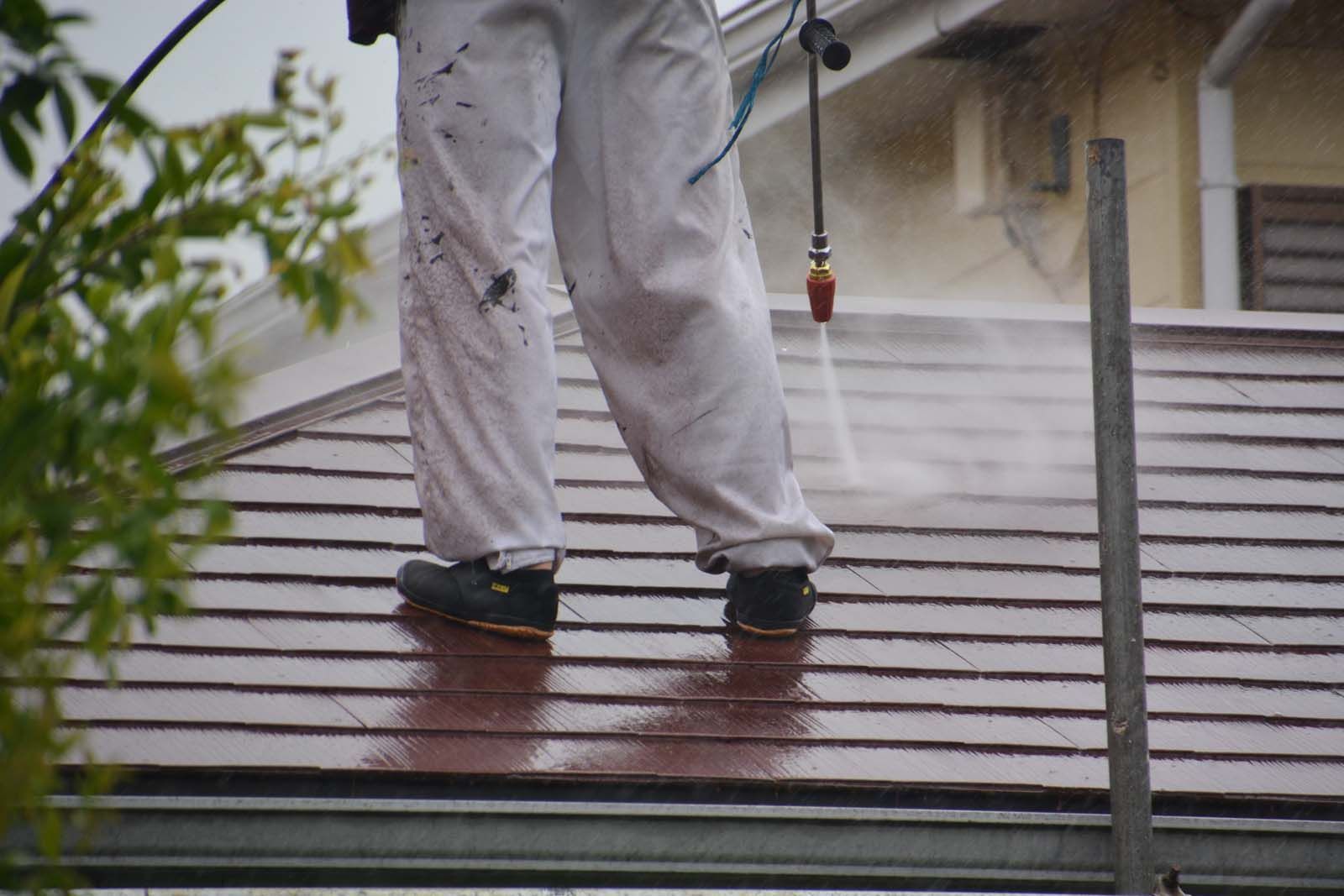 Pressure Washing Of The Roof — Harvest, AL — Radiant Exterior Cleaning Services