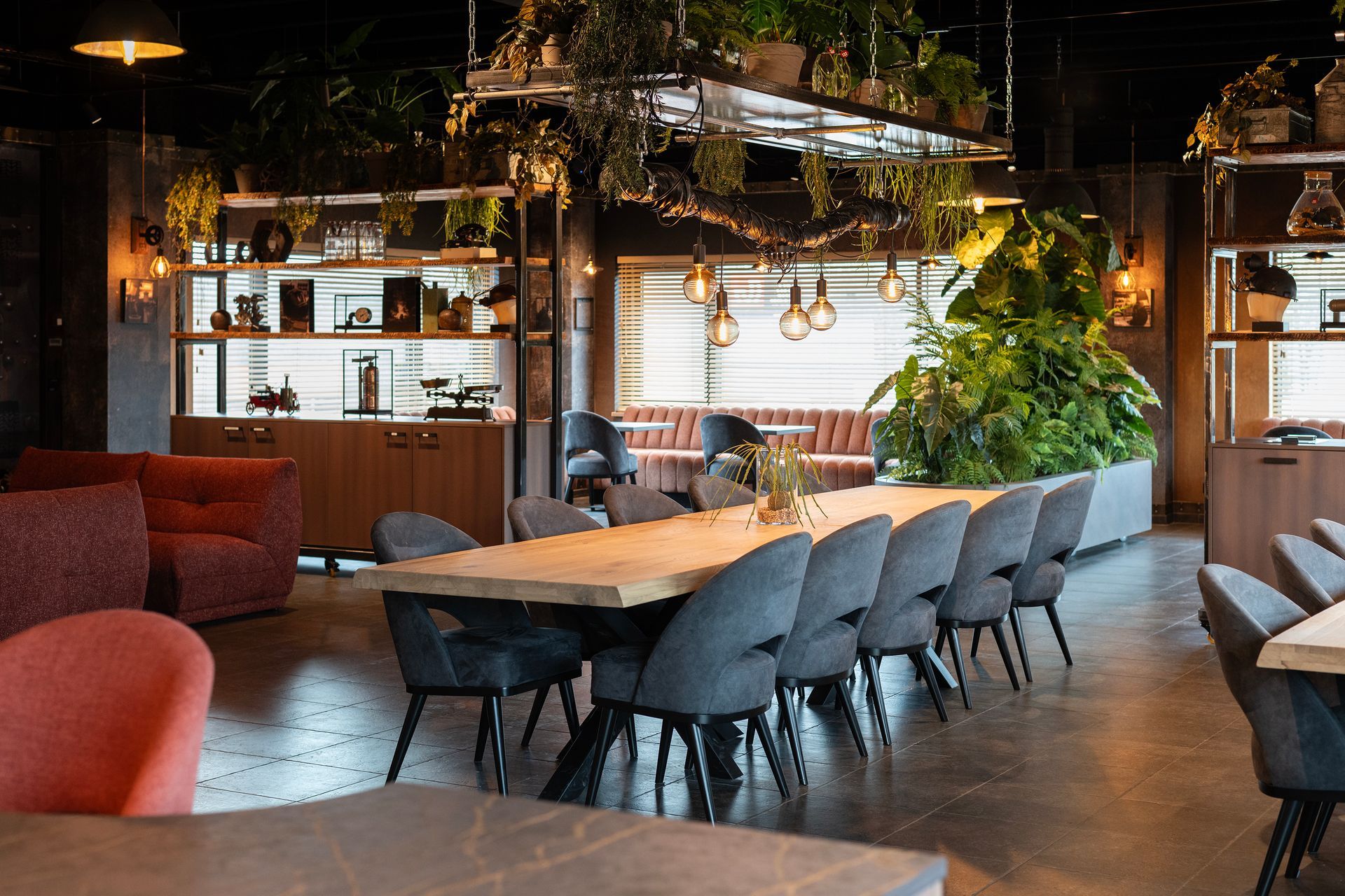 Interieur inrichting voor de zakelijke markt.