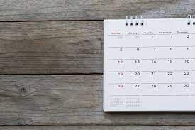 A calendar