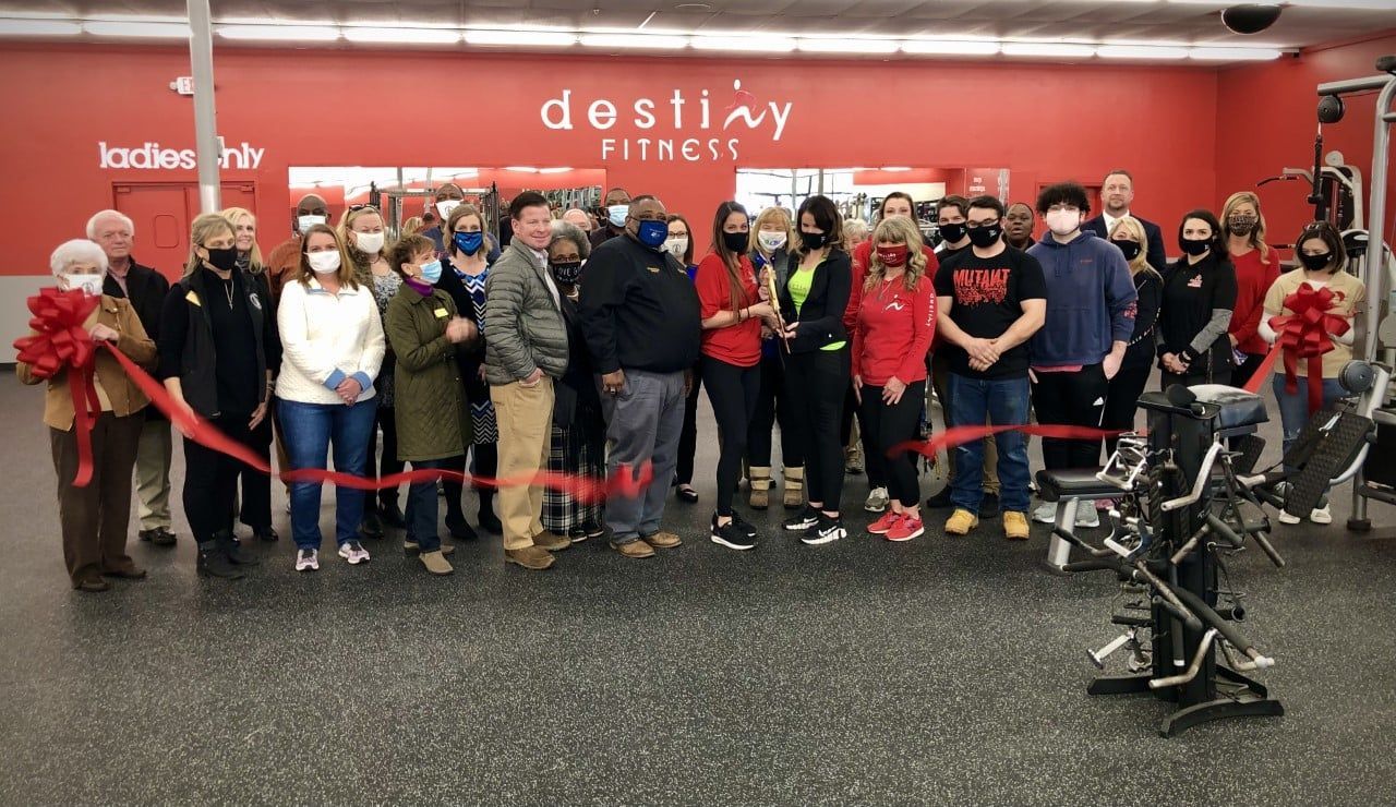 Ribbon Cutting for Destiny Fitness