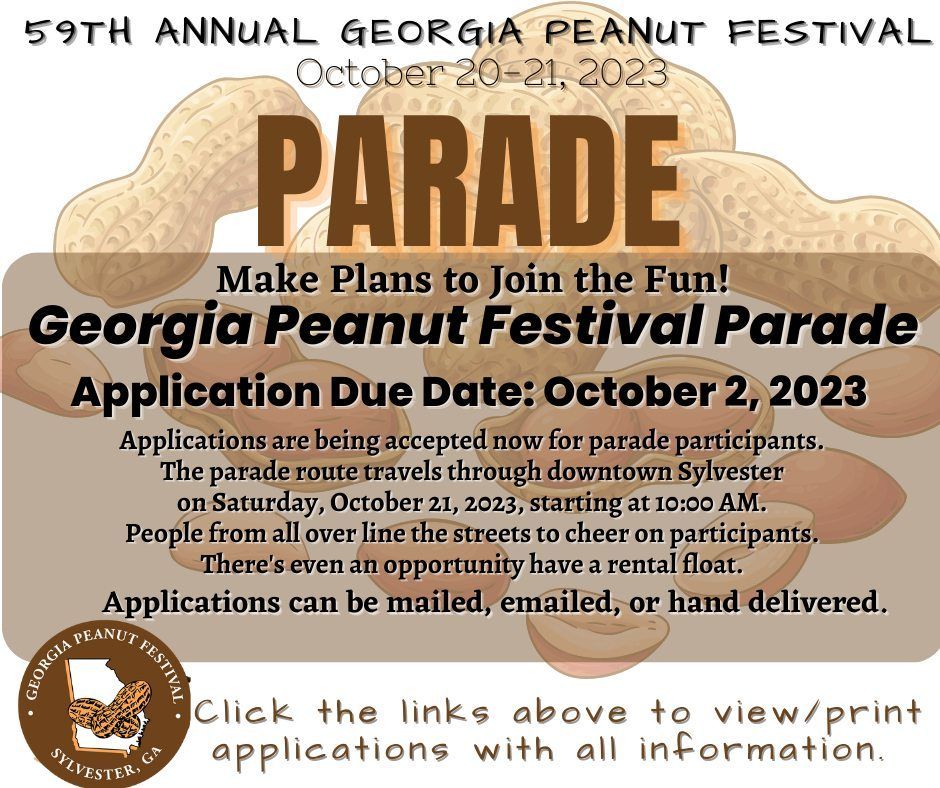 Peanut Festival Update