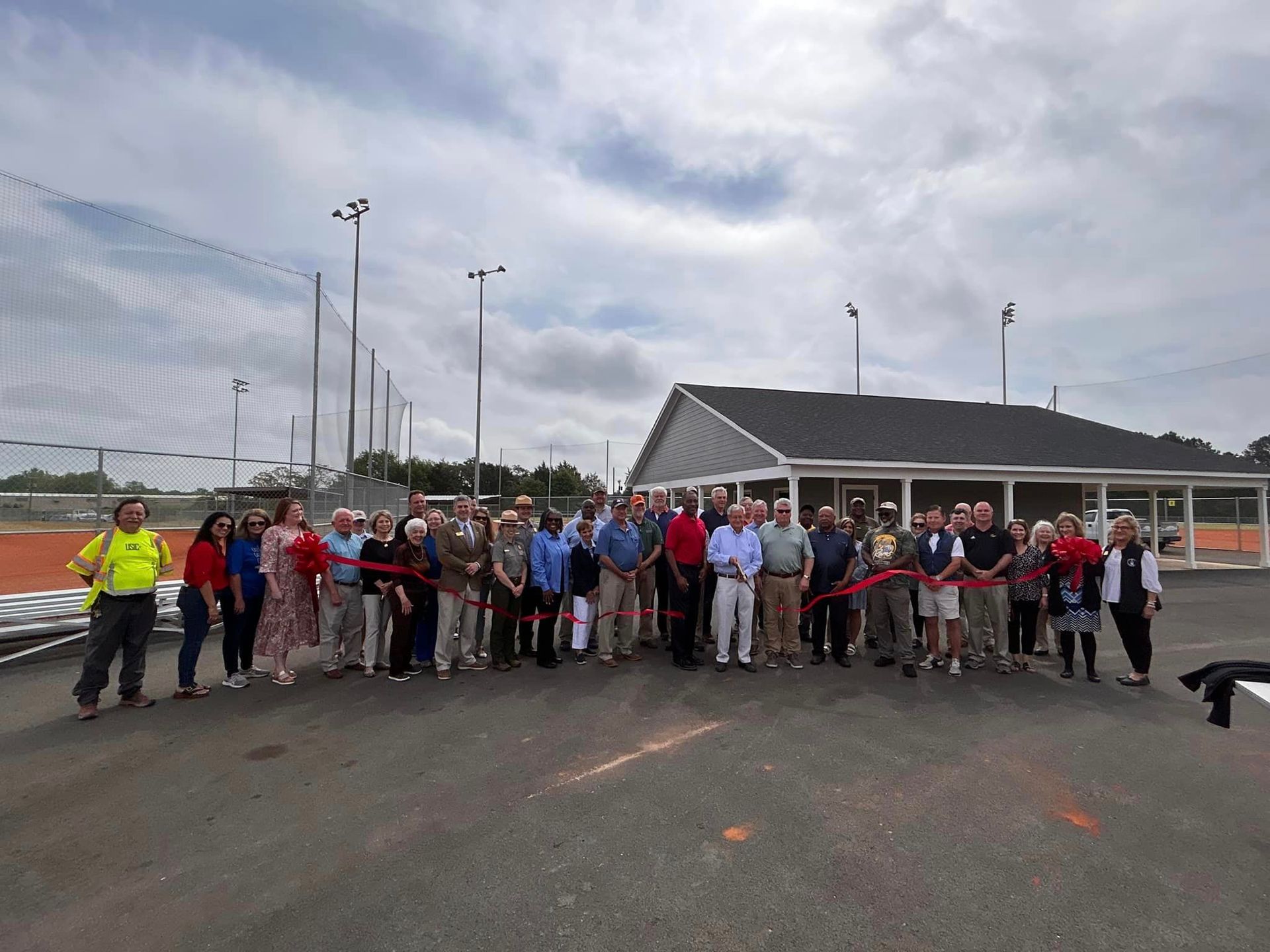 Ribbon Cutting for Worth County Sports Complex