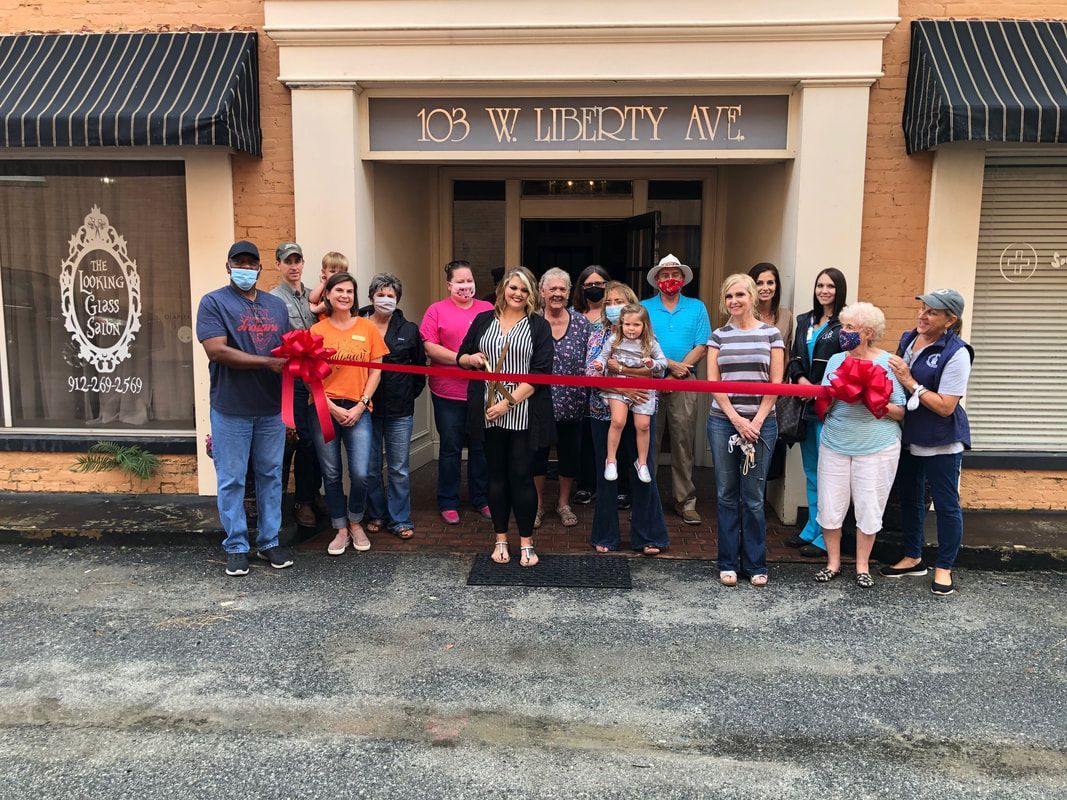 Ribbon Cutting for The Looking Glass Salon