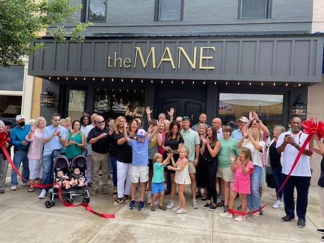 Ribbon Cutting for the Mane