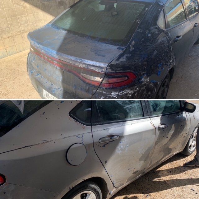 paint overspray removal services