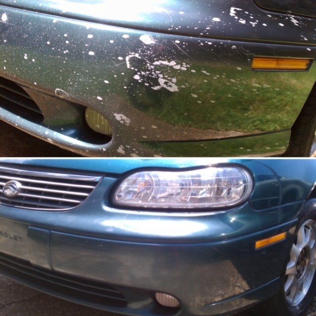 how to remove industrial fallout on cars