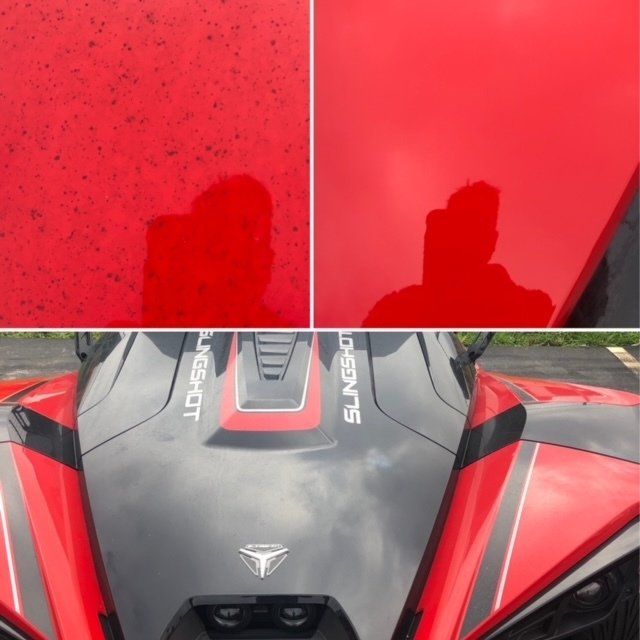 how to remove industrial fallout on cars