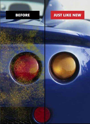 automotive paint overspray removal