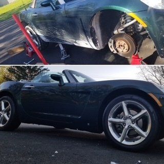 auto paint overspray removal
