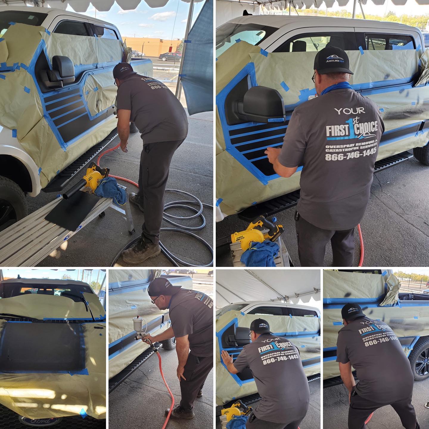 automotive paint overspray removal