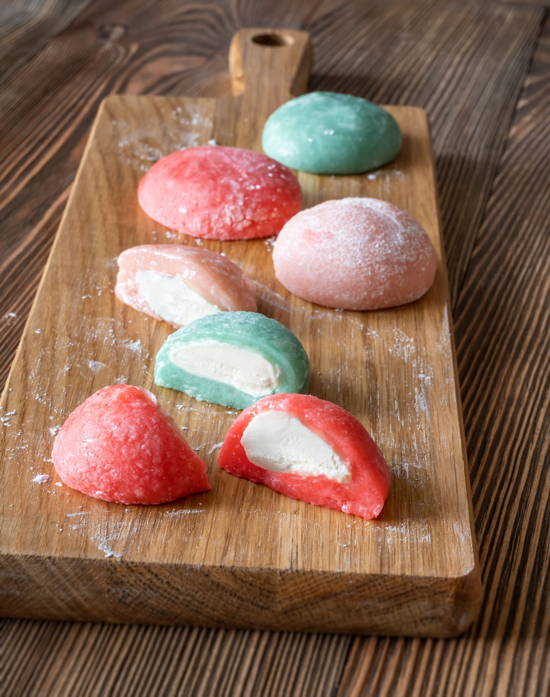 Japanese mochi rice cake