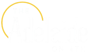 The Adelaide Apartments Header Logo - Select to go home